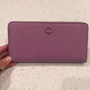 Pastel purple Kate Spade wallet!